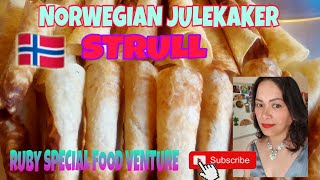 Strull julekaker Norwegian Traditional Dessert [upl. by Ynoble]