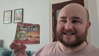 Rustlers The Pickle Relish Cheeseburger  Snack Tube [upl. by Ecnerrat]