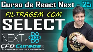 Filtragem de listas com SELECT em React Next Typescript  Aula 25  Curso de React Next Typescript [upl. by Jordan]