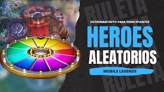 🎯 quot¡EL CAOS TOTAL Jugando con HÉROES ALEATORIOS en Mobile Legendsquot [upl. by Stinky150]