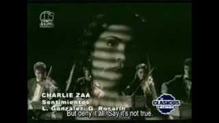 Charlie Zaa  Sentimientos English Subtitles [upl. by Gustie]