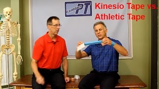 Kinesio Tape Colorful Tape Olympic Athletes versus Athletic Tape [upl. by Bowman961]