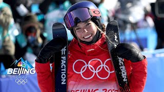 Eileen Gu dominates womens halfpipe for second gold medal  Winter Olympics 2022  NBC Sports [upl. by Goode15]