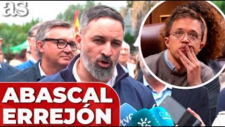 REACCIÓN de SANTIAGO ABASCAL al CASO ÍÑIGO ERREJÓN  VOX [upl. by Llecrep]