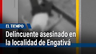 Un delincuente fue asesinado en medio de un hurto en Engativá  El Tiempo [upl. by Edmon294]