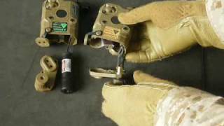 Airsoft PEQ15 DIY VFC Green Laser amp BA Red Laser [upl. by Ycniuqed]