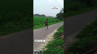 Day1Hard Work 400m 56sec runnig short video [upl. by Cozmo]