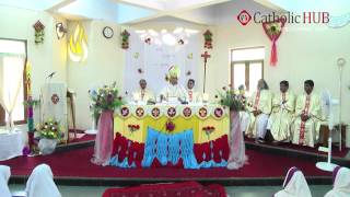 Dedication of Sisters 1st and final profession Holy Spirit Sisters Chapel Jeedimetla Village HD 2 [upl. by Jankey]