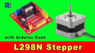 Using L298N Stepper Motor Driver To control 4 wires stepper motor [upl. by Perlie]