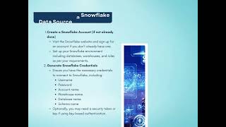 Connecting Oracle Data Visualization to Snowflake [upl. by Arama]