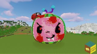 SCARY Cocomelon  3D Minecraft Pixel  Preview 2 Morandi  Love Me Effects [upl. by Iruj878]