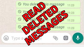 How to Read WhatsApp Deleted Messages in 2023 [upl. by Pearline941]