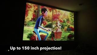 AAXA M5 Micro Projector  Unboxing amp Review [upl. by Evans85]