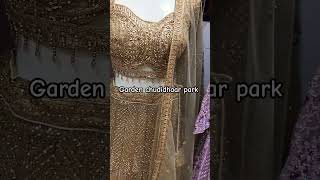 JUST LAUNCHED GARDEN CHUDIDHAAR PARK viral bridal lehanga choli bollywood wedding bride [upl. by Annahvas]