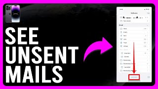 How To See Unsent Mails On Your iPhone How To ViewCheck Unsent Emails On iPhone [upl. by Drhcir]