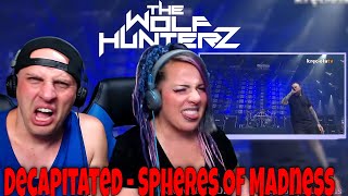 Decapitated  Spheres Of Madness Polandrock2019 THE WOLF HUNTERZ Reactions [upl. by Narret]