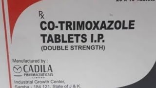 COTRIMOXAZOLE TABLETS IP  Oriprim DS Uses Contains Benifits Dose Sideeffects ZYDUS Cadila [upl. by Atcliffe]