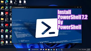 Install PowerShell 72 LTS By PowerShell  Windows 1011 [upl. by Nalod]