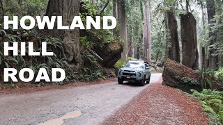 Howland Hill Road Jedediah Smith Redwoods State Park California [upl. by Kentiga323]