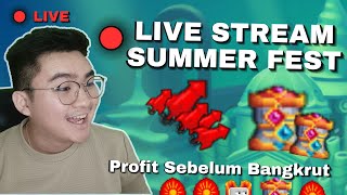 LIVE STREAM SUMMER 2024  PROFIT SEBELUM BANGKRUT  Growtopia Live 2024 [upl. by Yartnod2]