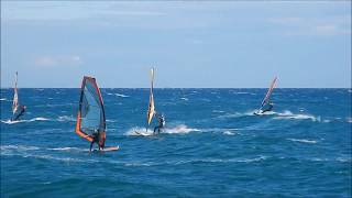 Windsurf Spiaggia DOro Imperia Italy 7122017 [upl. by Arek]