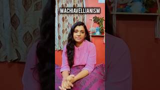 Machiavellianism💥 Chanakya thanthram english learnenglish youtubeshorts [upl. by Edmee]