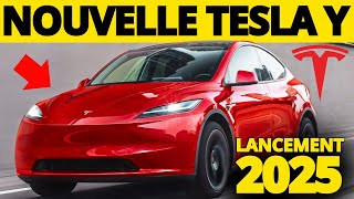 Nouvelle Tesla Model Y Juniper 2025  Elon Musk révèle les détails du Y et de la nouvelle batterie [upl. by Auka77]