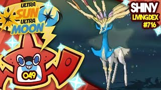 ITS UNLOCKED SHINY XERNEAS Quest For Shiny Living Dex 716  USUM 049 [upl. by Ahon]