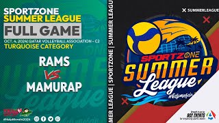 Full Game Rams vs Mamurap Turquoise Category  04 Oct 2024 [upl. by Nilecoj]