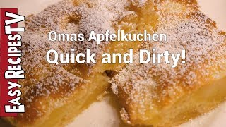 Omas Apfelkuchen – Quick and Dirty [upl. by Lek294]