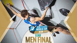 🔥IFSC LEAD Mens Final World Cup Bern 2023 [upl. by Dorwin]