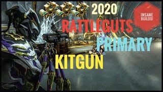 Warframe Rattleguts Primary Kitgun Build 2020 3 forma  Insane Builds [upl. by Belda]