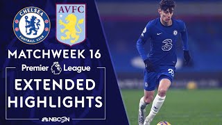 Chelsea v Aston Villa  PREMIER LEAGUE HIGHLIGHTS  12282020  NBC Sports [upl. by Eizus]