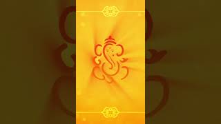 Shree Ganesha Golden Intro Status ganesha ganpatibappa ganeshintro status whatsapp festival [upl. by Ilram]