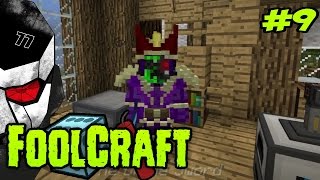 FOOLCRAFT 9  Fighting 10 Withers Becoming the Dragon Overlord Modded Minecraft 110 [upl. by Anissej]