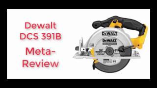 DeWalt DCS391 20v Circular Saw Review [upl. by Debarath]