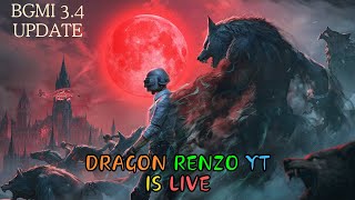 BGMI LIVE STREAM  FULL RUSH GAMEPLAY  DRAGON RENZO PLAYS [upl. by Bauer]