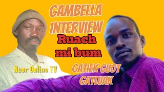 Gambella Nuer online Interview with Gambella youth Mr Gatiek Guot about issue facing in gambella [upl. by Storfer309]