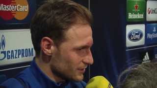 Benedikt Höwedes nach 16 quotRichtig gut begonnenquot  FC Schalke 04  Real Madrid [upl. by Otrebliw784]