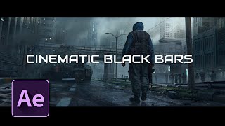 After Effects Tutorial Create Black Cinematic Bars [upl. by Primalia]