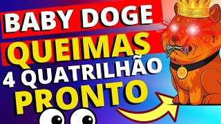 OLHA ISSO  BABY DOGE COIN HOJE NO FUNDO DO POCO ONDE VAMOS PARAR [upl. by Iblehs]