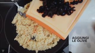 COUS COUS CON SGOMBRO E OLIVE NERE [upl. by Simons]