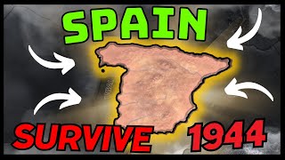 Can Spain save the Axis in 1944  Hearts of Iron 4 [upl. by Marie-Ann]