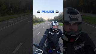 Police behind me I don’t need another ticket… motorcycle insta360 police biker [upl. by Behn]