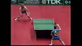 JanOve Waldner vs Jörgen Persson 1989 [upl. by Immas]