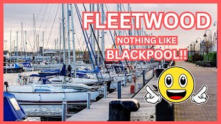 ⛵🎣🩴FLEETWOOD Lancashire What is there to do Close to BLACKPOOL but very different🩴🎣⛵ [upl. by Zebulon]