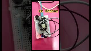 Ir sensor with esp32  esp32 projects  Viral videos  Arduino project  esp32 irsensor shorts [upl. by Euqinehs808]