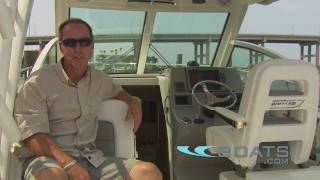 Boston Whaler 285 Conquest Fishing Boat Review  Performance Test [upl. by Malia]