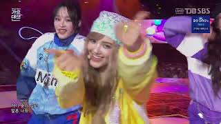 4K NewJeans 뉴진스 quotHow Sweet  Supernaturalquot  2024 SBS Gayo Daejeon Summer [upl. by Itsud719]