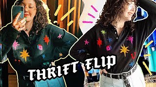 How to Needle Felt  vintage cashmere thrift flip  fall style inspiration DIY beginner [upl. by Icart]